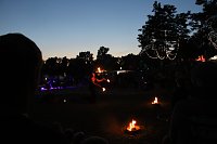 Bild: Feuer & Flamme am Kiesschacht in Nordhausen