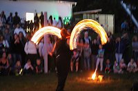 Bild: Feuer & Flamme am Kiesschacht in Nordhausen
