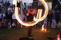 Bild: Feuer & Flamme am Kiesschacht in Nordhausen