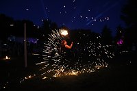 Bild: Feuer & Flamme am Kiesschacht in Nordhausen
