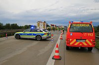 Schwerer Unfall auf der A38 Bild: Schwerer Unfall auf der A38