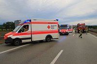 Schwerer Unfall auf der A38 Bild: Schwerer Unfall auf der A38
