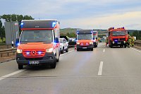 Schwerer Unfall auf der A38 Bild: Schwerer Unfall auf der A38
