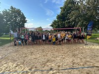 Der SVC und die EVN luden an Land zum 1. Beach-Cup Bild: Der SVC und die EVN luden an Land zum 1. Beach-Cup