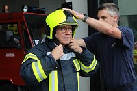Thüringens Innenminister Georg Maier stellte die Feuerwehrstatistik für das Jahr 2022 in der neuen Feuerwache in Nordhausen vor Bild: Thüringens Innenminister Georg Maier stellte die Feuerwehrstatistik für das Jahr 2022 in der neuen Feuerwache in Nordhausen vor