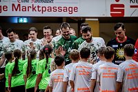 Lübbecke gegen den HC Elbflorenz in der Ballspielhalle Nordhausen Bild: Lübbecke gegen den HC Elbflorenz in der Ballspielhalle Nordhausen