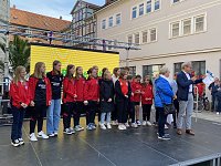 Saisoneröffnung des THC auf dem Bad Langensalzaer Neumarkt Bild: Saisoneröffnung des THC auf dem Bad Langensalzaer Neumarkt