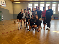 Bleicherodes Volleyballdamen in der Sportschule Werdau Bild: Bleicherodes Volleyballdamen in der Sportschule Werdau