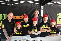 Die "Grill Ninjas" der KKS Bild: Die "Grill Ninjas" der KKS