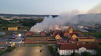 Feuer im Gelände der NDH Entsorgungsbetreibergesellschaft Bild: Feuer im Gelände der NDH Entsorgungsbetreibergesellschaft