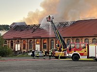 Feuer im Gelände der NDH Entsorgungsbetreibergesellschaft Bild: Feuer im Gelände der NDH Entsorgungsbetreibergesellschaft