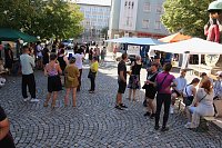 Bild: Stra&szlig;enfest auf dem Rathausplatz