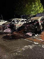 Bild: Pkw-Brand in Sollstedt