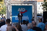 Bild: Fest und Protest - AfD B&uuml;rgerfest und Gegendemonstration in Nordhausen