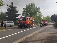 Gebäude in der Rothenburgstraße in Flammen Bild: Gebäude in der Rothenburgstraße in Flammen