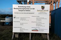 Peter Blei am neuen Aussichtsturm bei Kelbra Bild: Peter Blei am neuen Aussichtsturm bei Kelbra