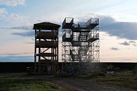 Peter Blei am neuen Aussichtsturm bei Kelbra Bild: Peter Blei am neuen Aussichtsturm bei Kelbra