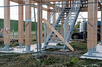 Peter Blei am neuen Aussichtsturm bei Kelbra Bild: Peter Blei am neuen Aussichtsturm bei Kelbra