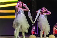 Bild: Volle Festhalle in Sundhausen beim Auftritt der jungen T&auml;nzerinnen und T&auml;nzer von More Esprit