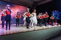 Bild: Volle Festhalle in Sundhausen beim Auftritt der jungen T&auml;nzerinnen und T&auml;nzer von More Esprit