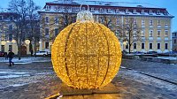 Bild: Peter Blei unterwegs in Magdeburg