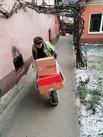 Ankunft in Mediasch Bild: Ankunft in Mediasch