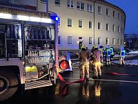 Bild: Wieder brannte es in der Leimbacher Stra&szlig;e
