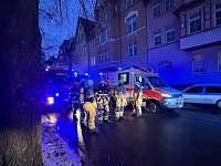 Bild: Wieder brannte es in der Leimbacher Stra&szlig;e