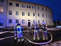 Bild: Wieder brannte es in der Leimbacher Stra&szlig;e