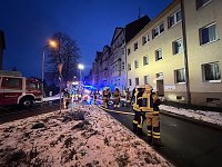 Bild: Wieder brannte es in der Leimbacher Stra&szlig;e
