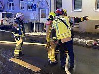 Bild: Wieder brannte es in der Leimbacher Stra&szlig;e