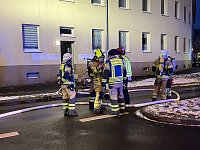 Bild: Wieder brannte es in der Leimbacher Stra&szlig;e