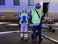 Bild: Wieder brannte es in der Leimbacher Stra&szlig;e