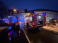 Bild: Wieder brannte es in der Leimbacher Stra&szlig;e