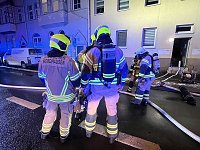 Bild: Wieder brannte es in der Leimbacher Stra&szlig;e