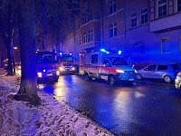 Bild: Wieder brannte es in der Leimbacher Stra&szlig;e