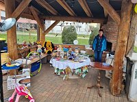 Bild: So sch&ouml;n soll es wieder werden - Impressionen vom ersten Dorfflohmarkt in Rodishain