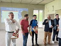 Bild: Baustellenparty im Albert-Kuntz-Sportpark