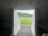 Bild: Baustellenparty im Albert-Kuntz-Sportpark