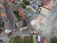 Bild: Hausbrand in Bleicherode