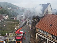 Bild: Hausbrand in Bleicherode