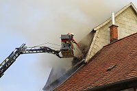 Bild: Hausbrand in Bleicherode