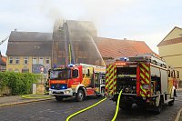 Bild: Hausbrand in Bleicherode