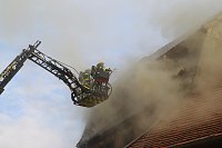 Bild: Hausbrand in Bleicherode