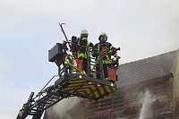 Bild: Hausbrand in Bleicherode