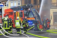 Bild: Hausbrand in Bleicherode