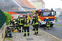 Bild: Hausbrand in Bleicherode