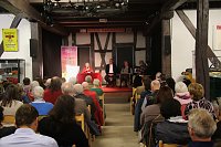 Im Tabakspeicher wurde heute der Literaturpreis Harz verliehen Bild: Im Tabakspeicher wurde heute der Literaturpreis Harz verliehen