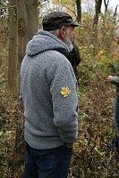 Bild: Artistik zwischen Baum und Borke - im Park Hohenrode lud man zu einem k&uuml;nsterlischen Waldspaziergang