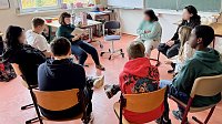 Bild: Vorlesetag am F&ouml;rderzentrum Pestalozzi in Nordhausen